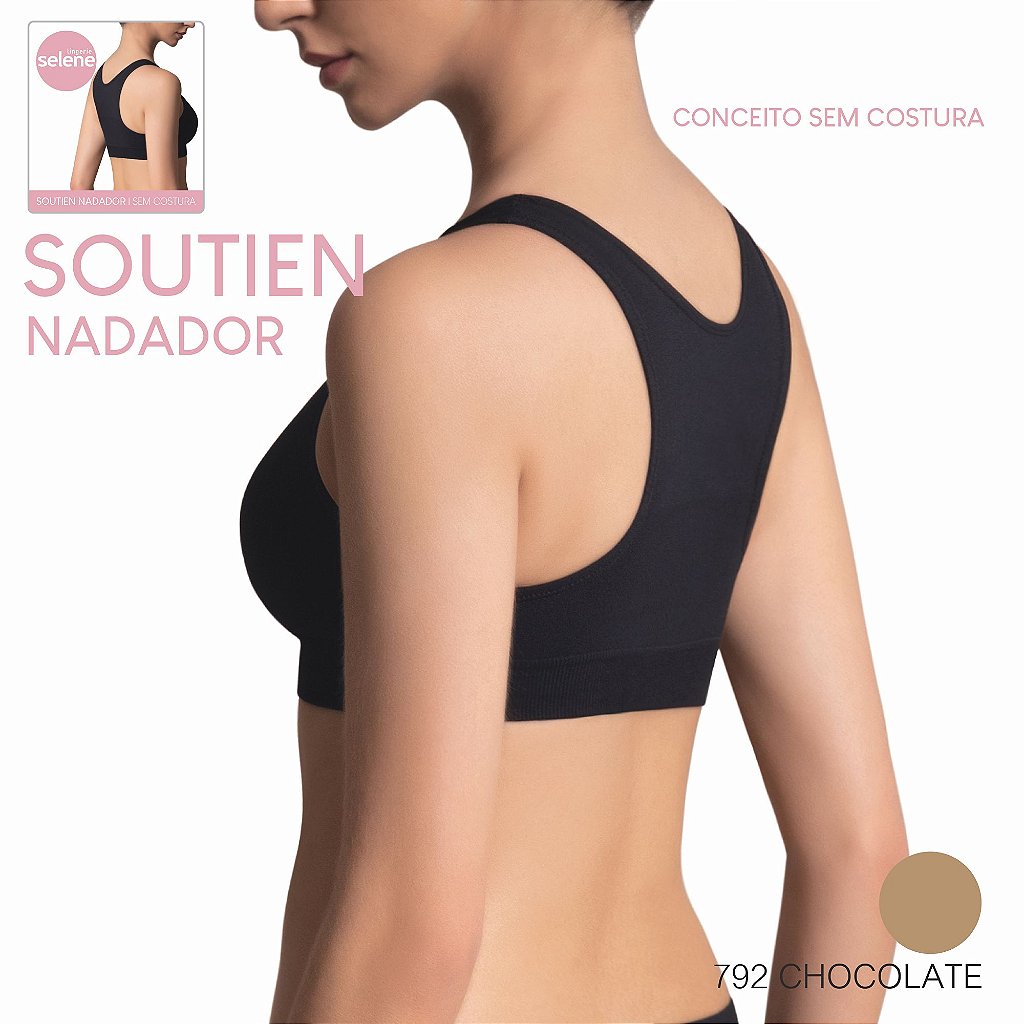 Soutien Nadador, Selene, Chocolate, 20310