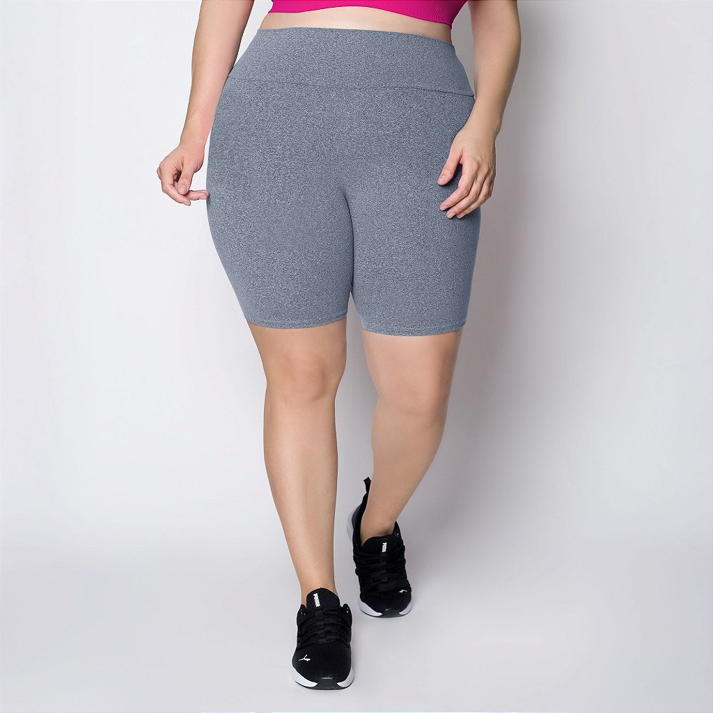 BERMUDA BÁSICA - PLUS SIZE - Selene - Absoluta em Conforto