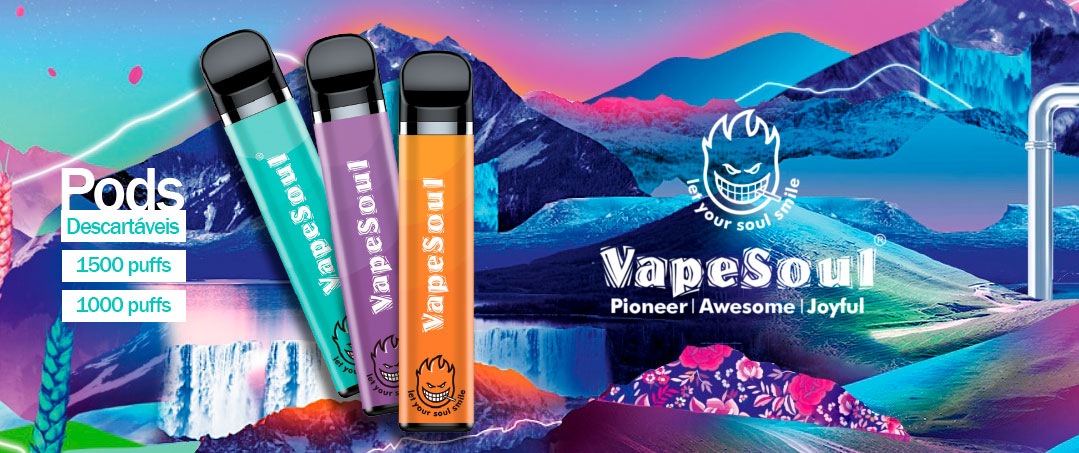 Pods Descartaveis Vapesoul