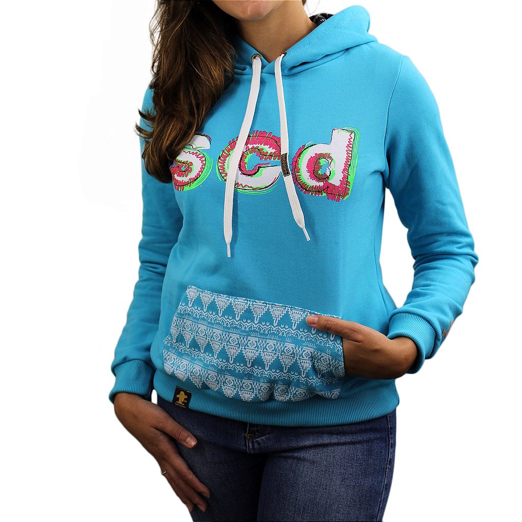 hooey moletom com capuz woman