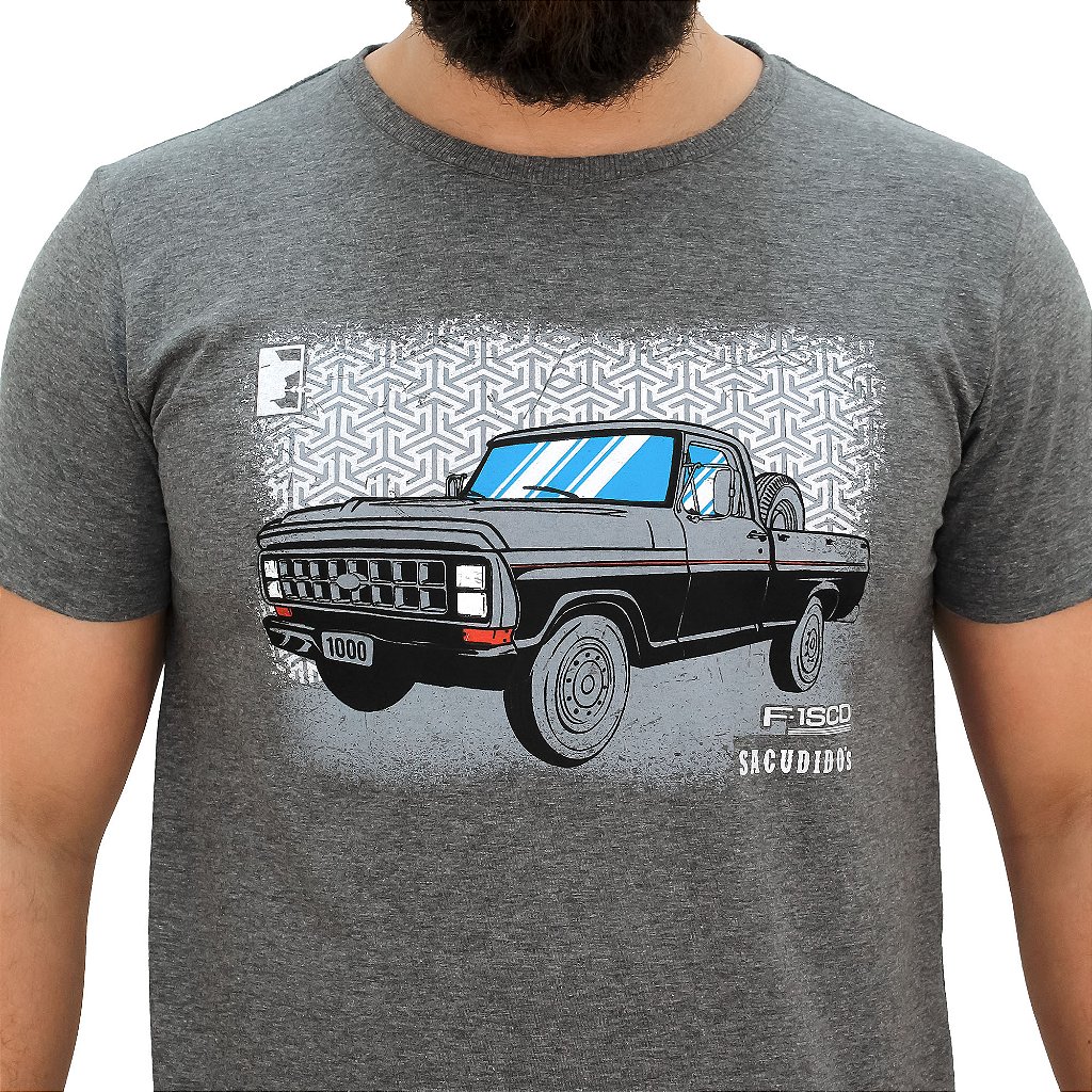 Camiseta Ford F1000 Feminina Preta