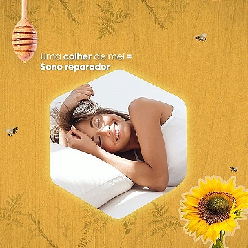 Uma colher de mel =  Sono reparador 