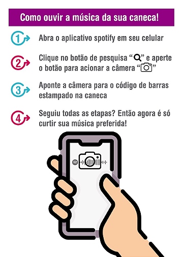 Como ouvir a musica da caneca