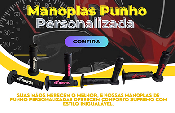 Manopla Punho Diamante Personalizada universal PAR
