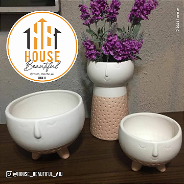 Cachepots em ceramica