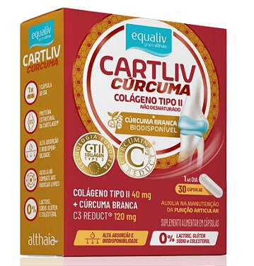 Cartliv Cúrcuma - 30 Cápsulas