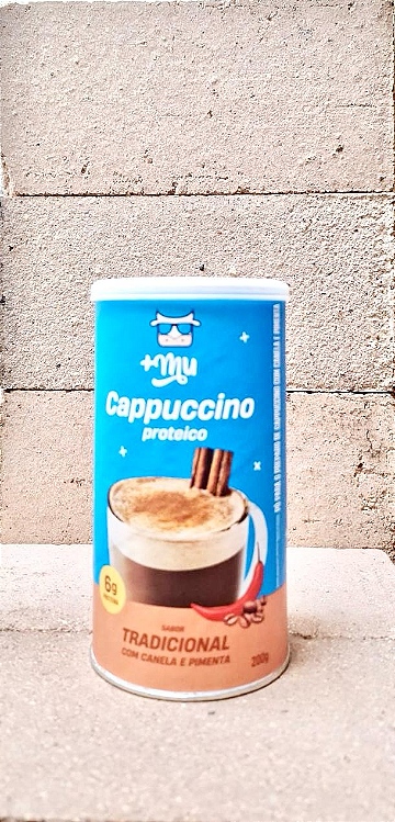 Cappuccino +Mu (com Whey, Canela e Pimenta) - 200g