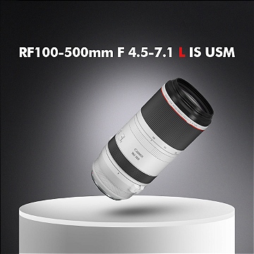 Lente Canon RF 100-500mm f4.5-7.1L IS USM