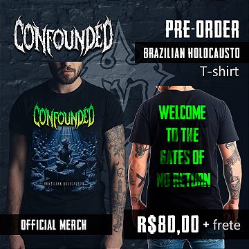 Pré-venda - Tshirt Brazilian Holocausto