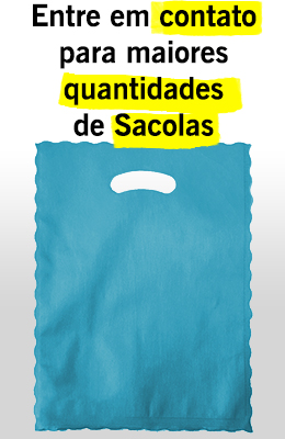 sacolas maiores quantidades