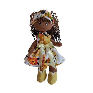 Boneca Negra de panoo