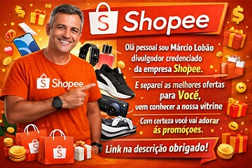 Venha conhecer a nossa vitrine de oferta com os melhores produtos e preços da Shopee