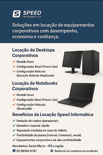 locação pcs e notebooks