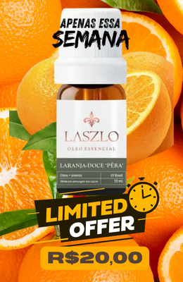 Óleo Essencial Laranja-Doce Pera GT Brasil