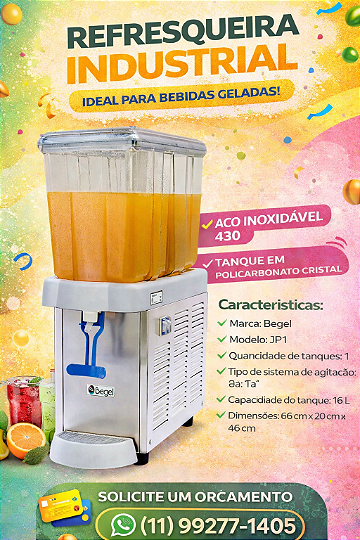 Refresqueira  1 sabor