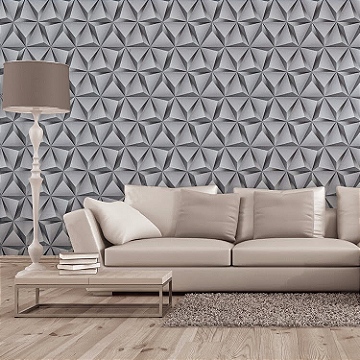 Papel de Parede Geométrico 3D
