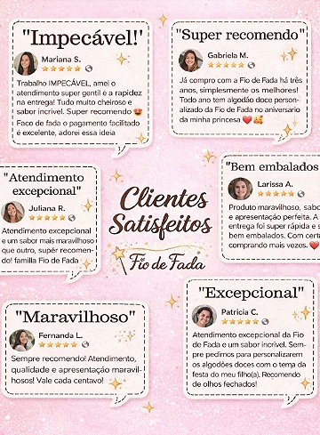 Clientes satisfeitos!