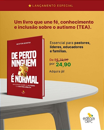 PERTO NINGUÉM É NORMAL