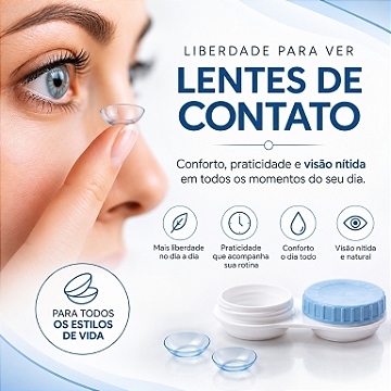 Lentes de contato Mobile