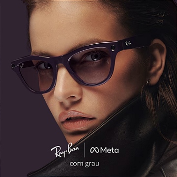Ray Ban Meta com Grau Mobile