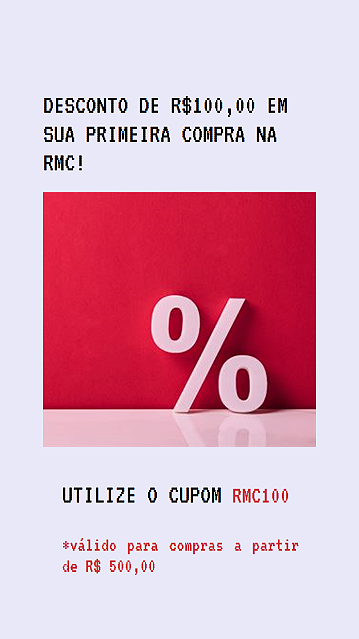 RMC100 - R$100 na primeira compra