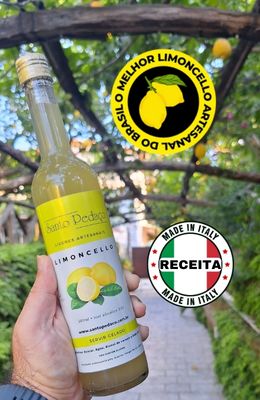 Licor Limoncello - Santo Pedaço