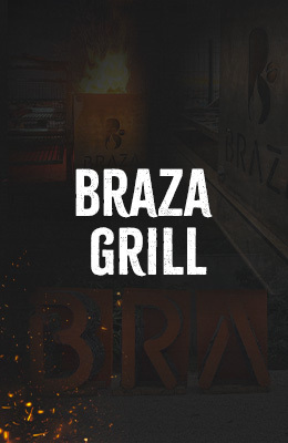 Braza Grill banner lateral