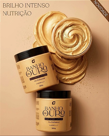 LANÇAMENTO - BANHO DE OURO 500g
