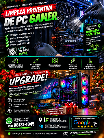 SEU PC EM BOAS MAOS EH NA IF