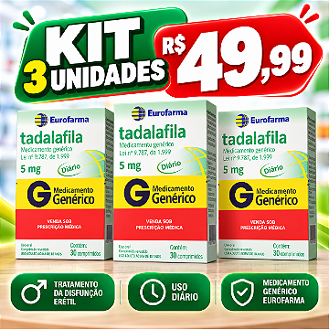 Tadalafila 5mg.