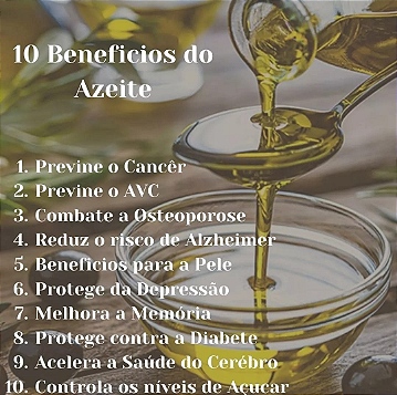 Benefícios do Azeite