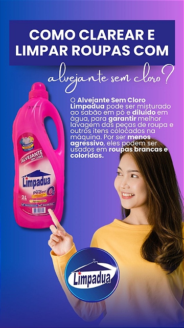 Alvejante sem Cloro - 2 Litros