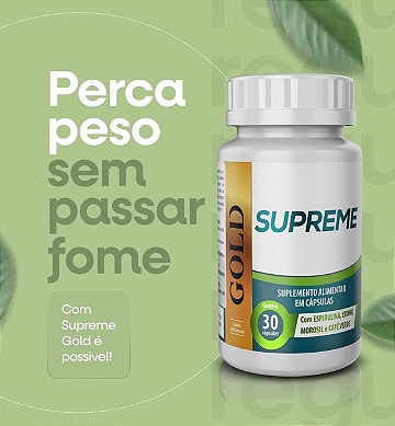 Supreme Gold Emagrecedor