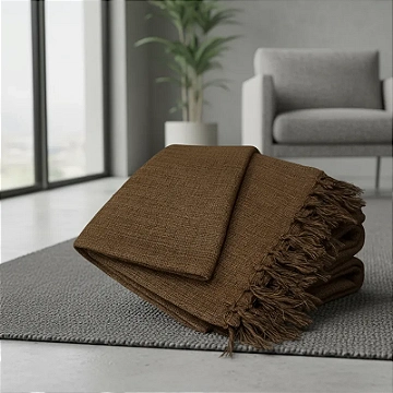 Manta para sofá e Poltronas Chocolate