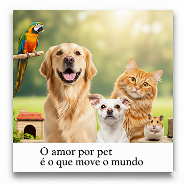 Mundo melhor com pets