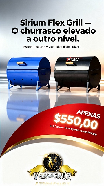 Churrasqueira Sirium Flex Grill g