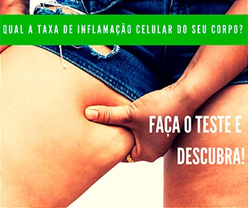 Taxa de inflamação do corpo