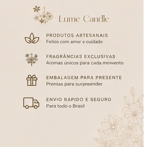 lume candle vitrine