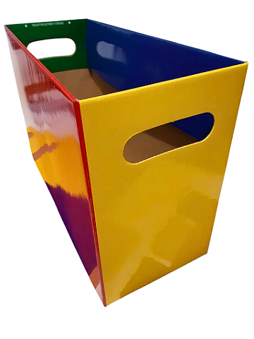 Caixa Arquivo Apps Mix De 4 Cores Com 1 (papelão) Avulso