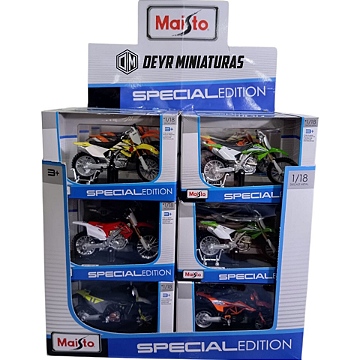 Miniaturas Motos Sortidas Maisto Edição Especial 118