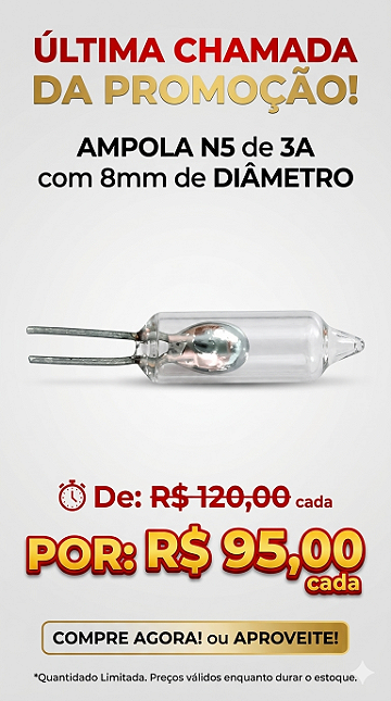 Ampola Mercurio N5 3A