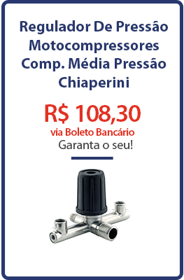 Regulador De Pressão - Motocompressores - Compressores Média Pressão - Chiaperini