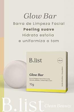 Barra de Limpeza Esfoliante Glow Bar Blist