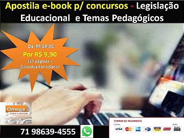 Apostila legislação educacional e pedagógica e ECA em pdf