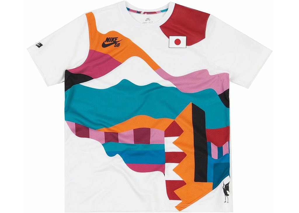 Camiseta Jersey Nike SB X Parra Japan - Living Skateshop | Loja de Skate,  Patins, Streetwear e Sneakers!