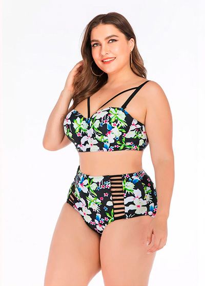biquini plus size cintura alta calcinha hot pants