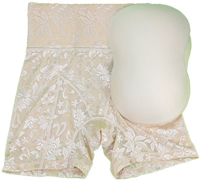  Short bundex com enchimento bumbum e quadril