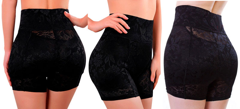  Short bundex com enchimento bumbum e quadril