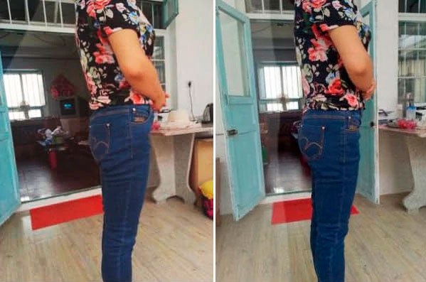  Short bundex com enchimento bumbum e quadril