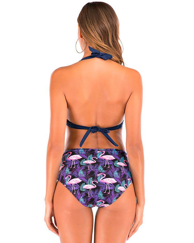 Biquíni Cintura Alta Plus Size com Top Cropped Babado - Bikini - Andaug  Store